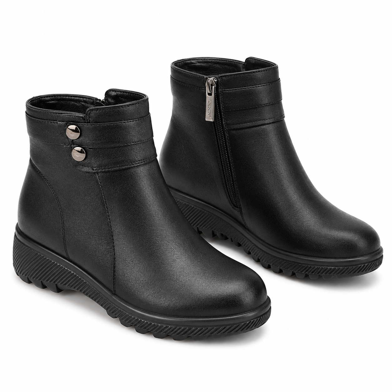 GHETE CASUAL DAMA PASS 930012 01-N NEGRE
