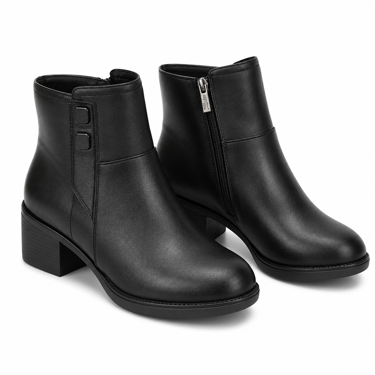 GHETE CASUAL DAMA PASS 930014 01-N NEGRE