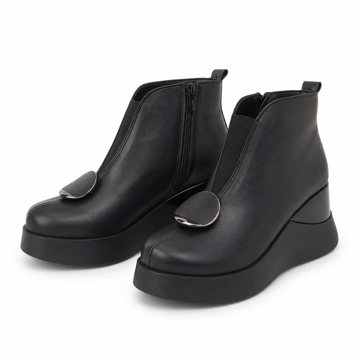 GHETE CASUAL DAMA PERLLA 1607-1 NEGRE