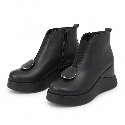 GHETE CASUAL DAMA PERLLA 1607-1 NEGRE