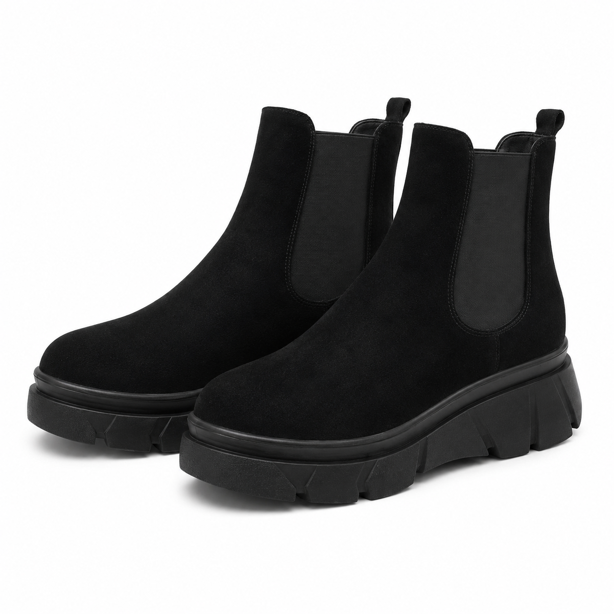 GHETE CASUAL DAMA PERLLA 3020-4 NEGRE VELUR