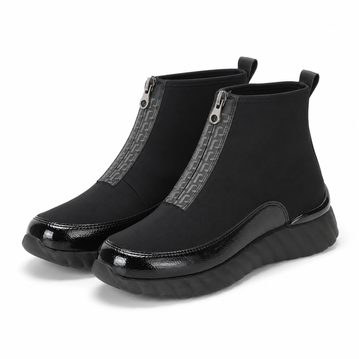 GHETE CASUAL DAMA REMONTE D5983-03 NEGRE
