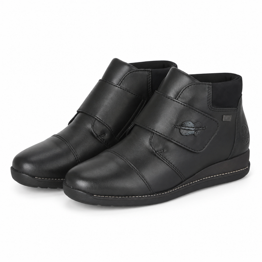 GHETE CASUAL DAMA RIEKER 44255-00 NEGRE