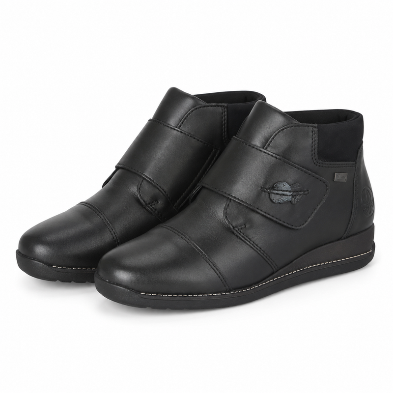 GHETE CASUAL DAMA RIEKER 44255-00 NEGRE