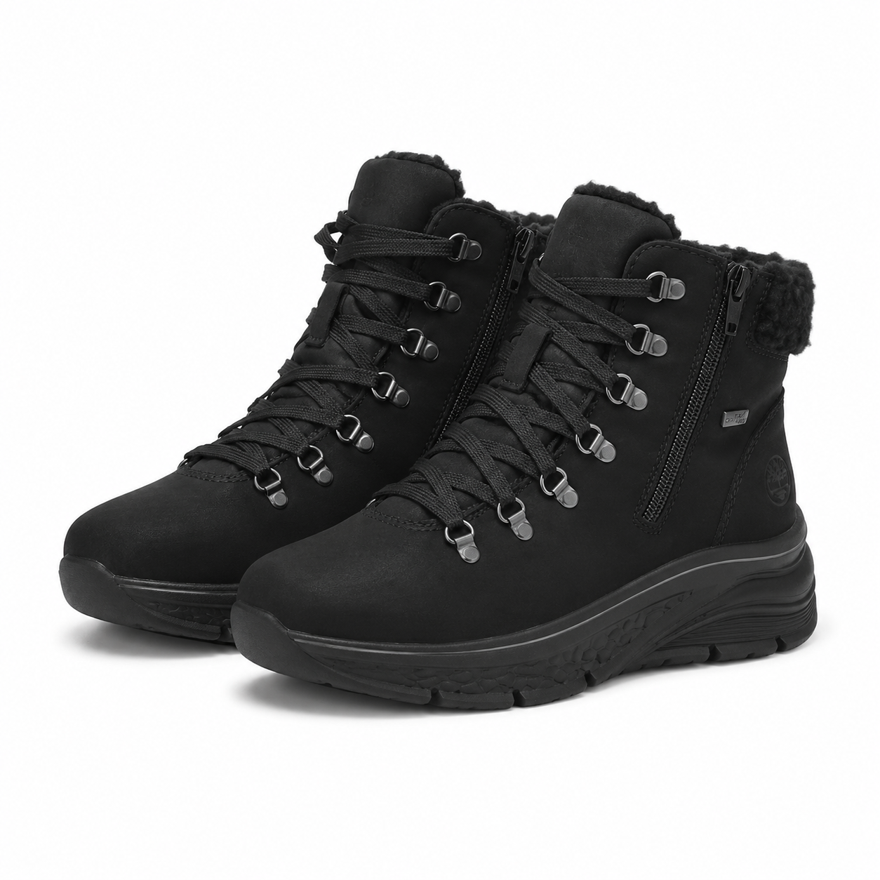 GHETE CASUAL DAMA RIEKER 48034-00 NEGRE