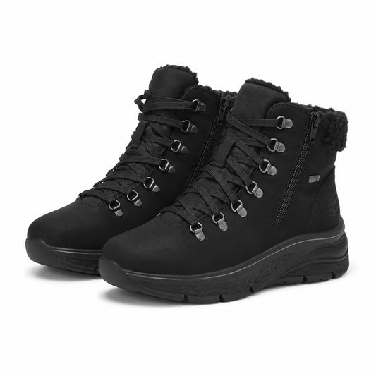 GHETE CASUAL DAMA RIEKER 48034-00 NEGRE