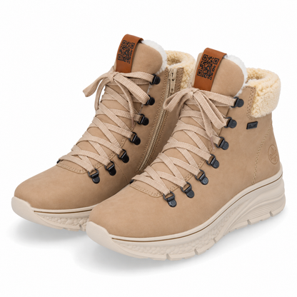 GHETE CASUAL DAMA RIEKER 48034-20 BEJ