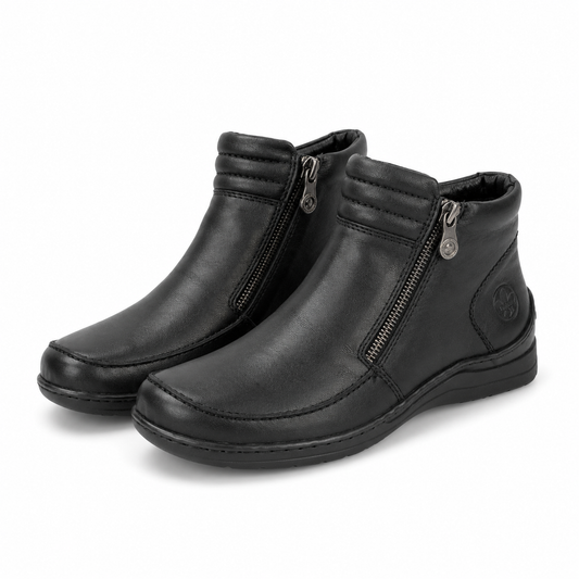 GHETE CASUAL DAMA RIEKER 48999-00 NEGRE