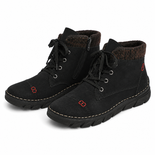 GHETE CASUAL DAMA RIEKER 55031-00 NEGRE