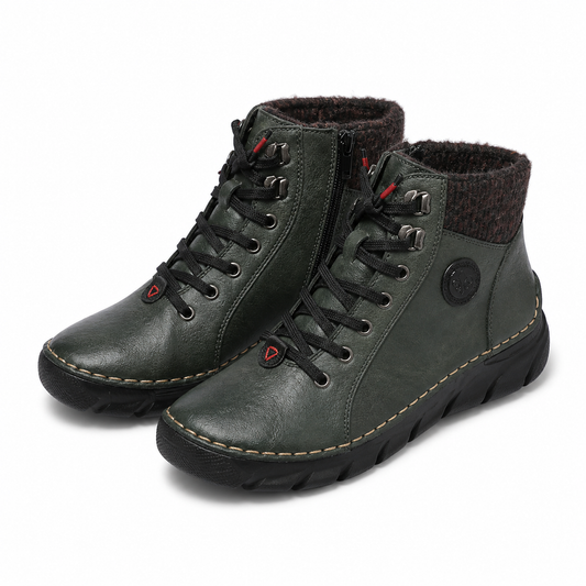 GHETE CASUAL DAMA RIEKER 55040-54 VERZI INCHIS