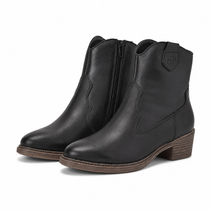 GHETE CASUAL DAMA RIEKER 73150-01 NEGRE