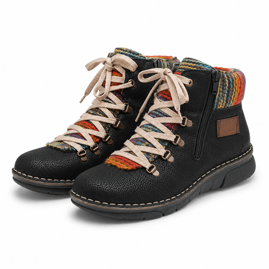 GHETE CASUAL DAMA RIEKER 73343-00 NEGRE