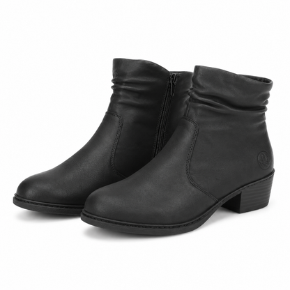 GHETE CASUAL DAMA RIEKER 75556-00 NEGRE