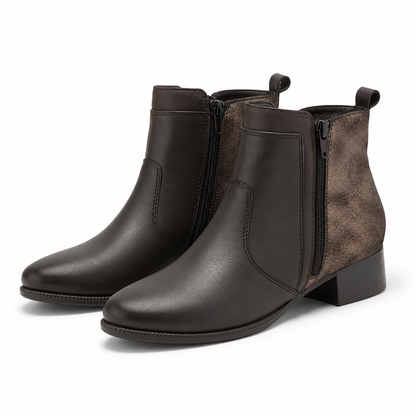 GHETE CASUAL DAMA RIEKER 78658-00 NEGRE