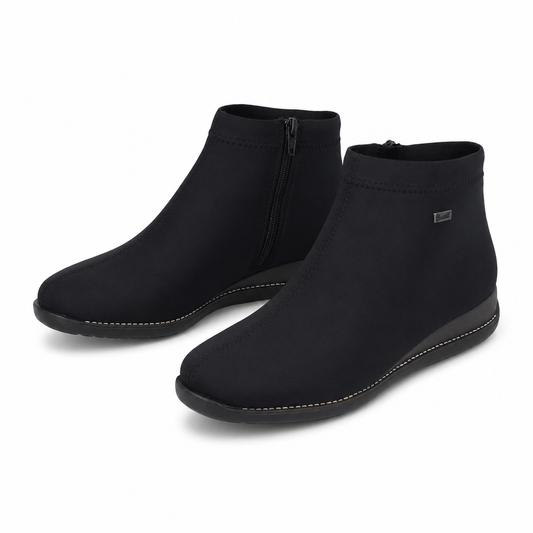 GHETE CASUAL DAMA RIEKER 98251-00 NEGRE