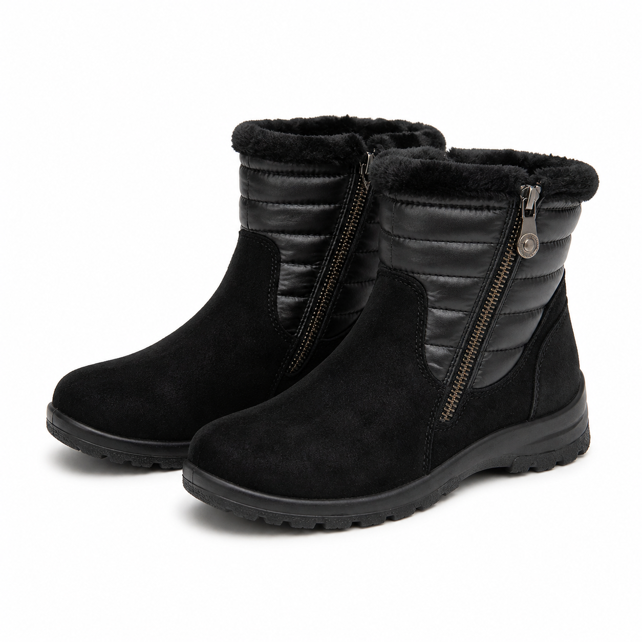 GHETE CASUAL DAMA RIEKER L7187-00 NEGRE