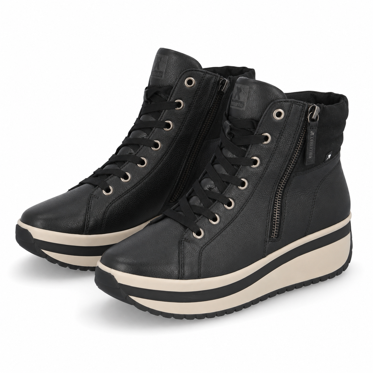 GHETE CASUAL DAMA RIEKER W0962-00 NEGRE