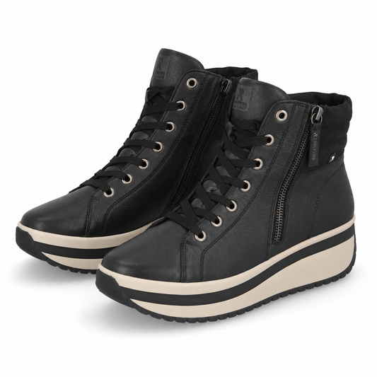 GHETE CASUAL DAMA RIEKER W0962-00 NEGRE