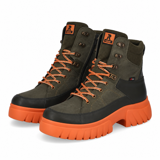 GHETE CASUAL DAMA RIEKER W1871-54 VERZI KAKI