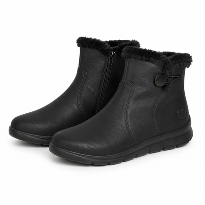 GHETE CASUAL DAMA RIEKER Z0080-00 NEGRE