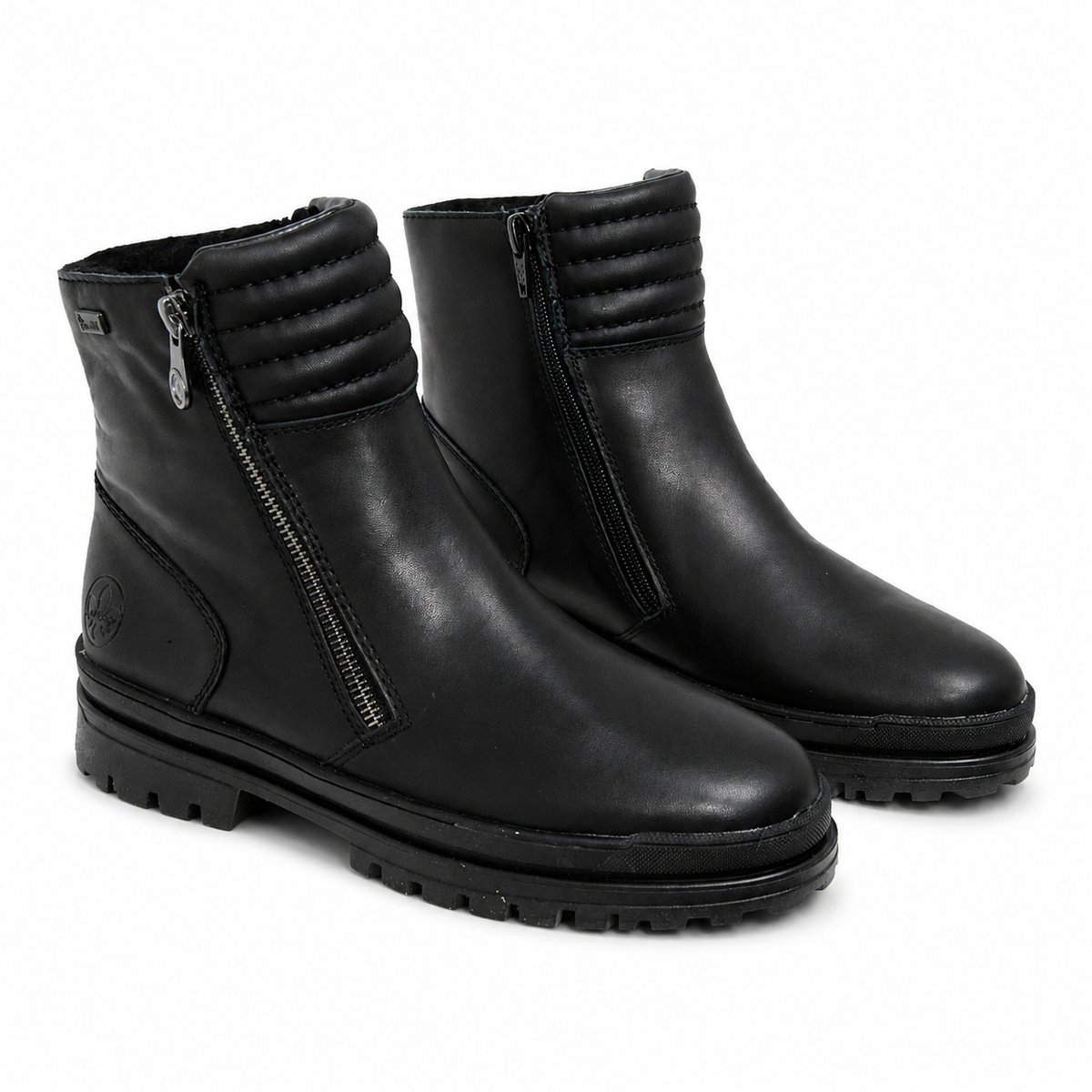 GHETE CASUAL DAMA RIEKER Z5452-00 NEGRE