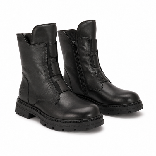 GHETE CASUAL DAMA RIEKER Z9852-00 NEGRE