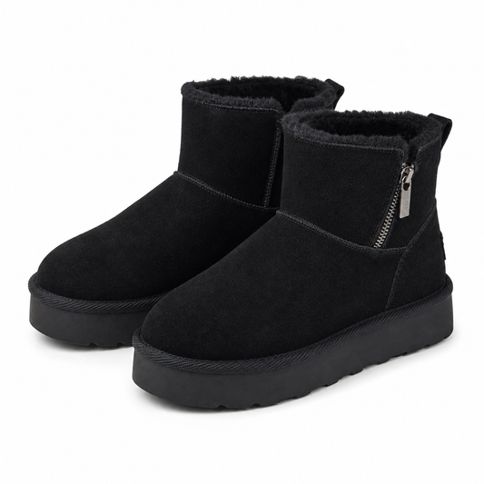GHETE CASUAL DAMA S.OLIVER 26447-43 001 NEGRE VELUR