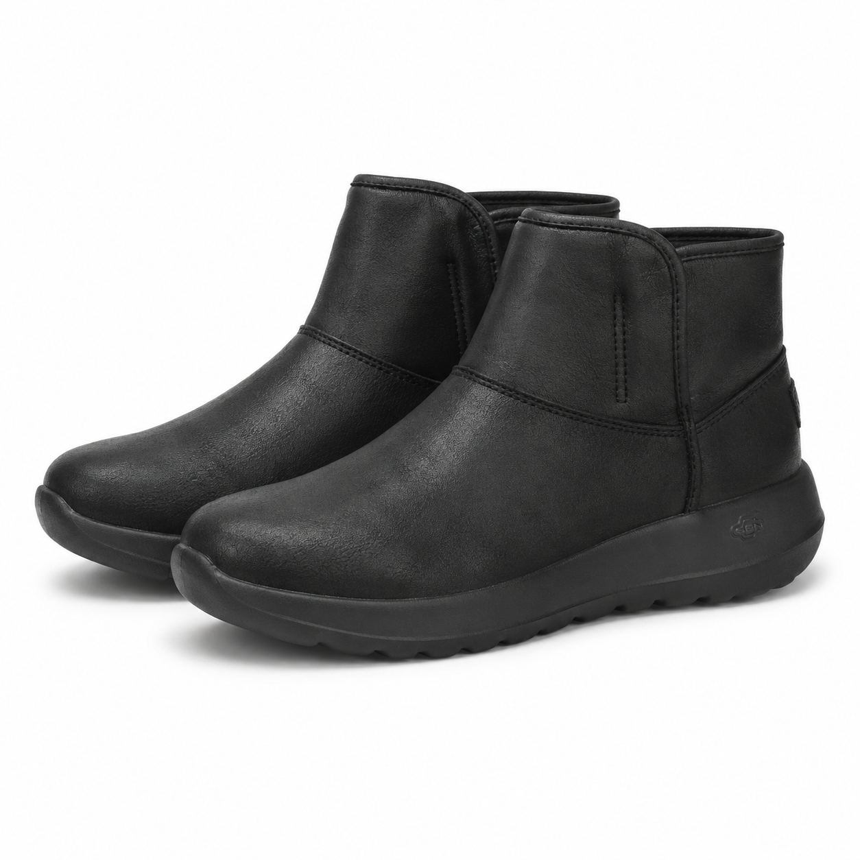 GHETE CASUAL DAMA SKECHERS 15504 NEGRE