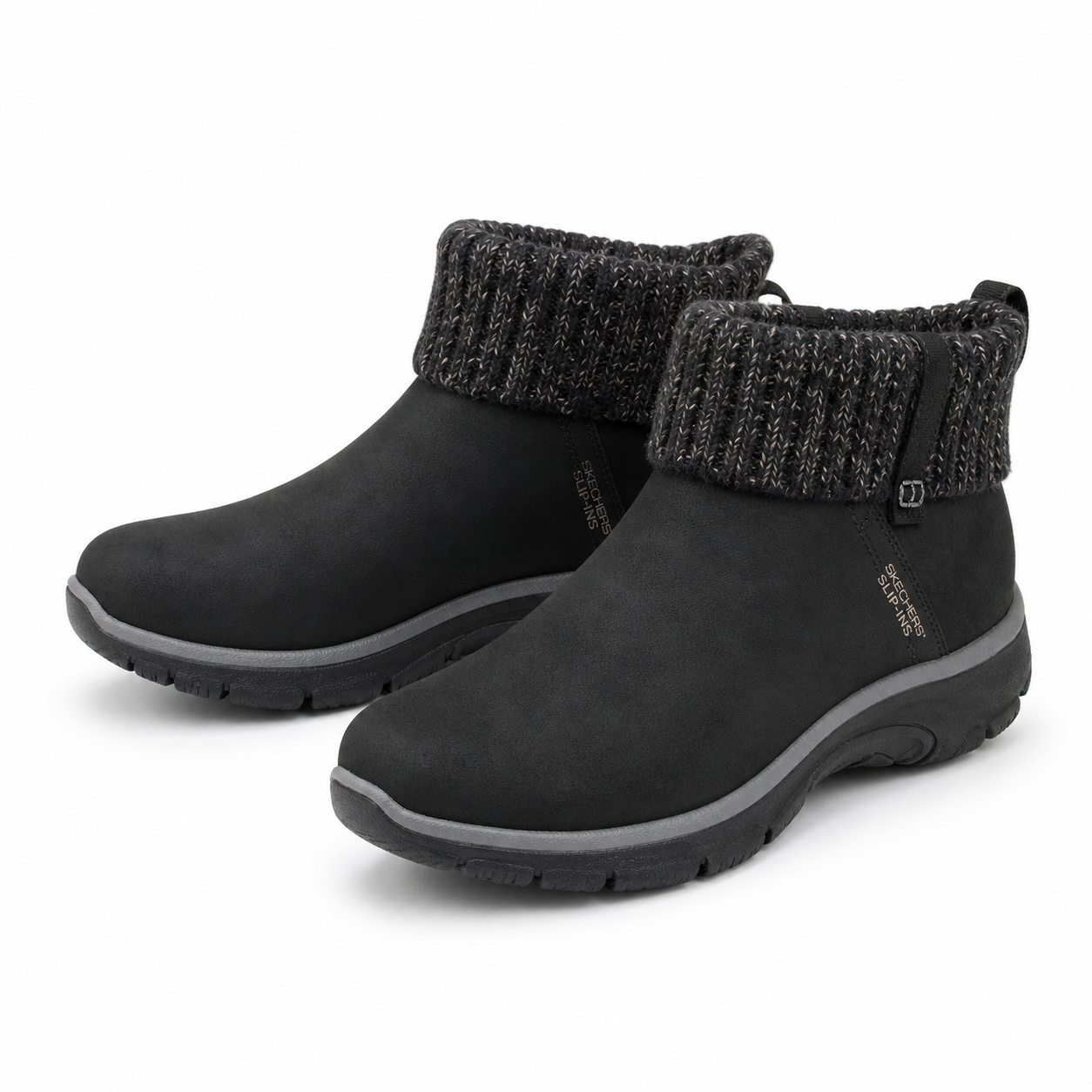 GHETE CASUAL DAMA SKECHERS 168033 BLK