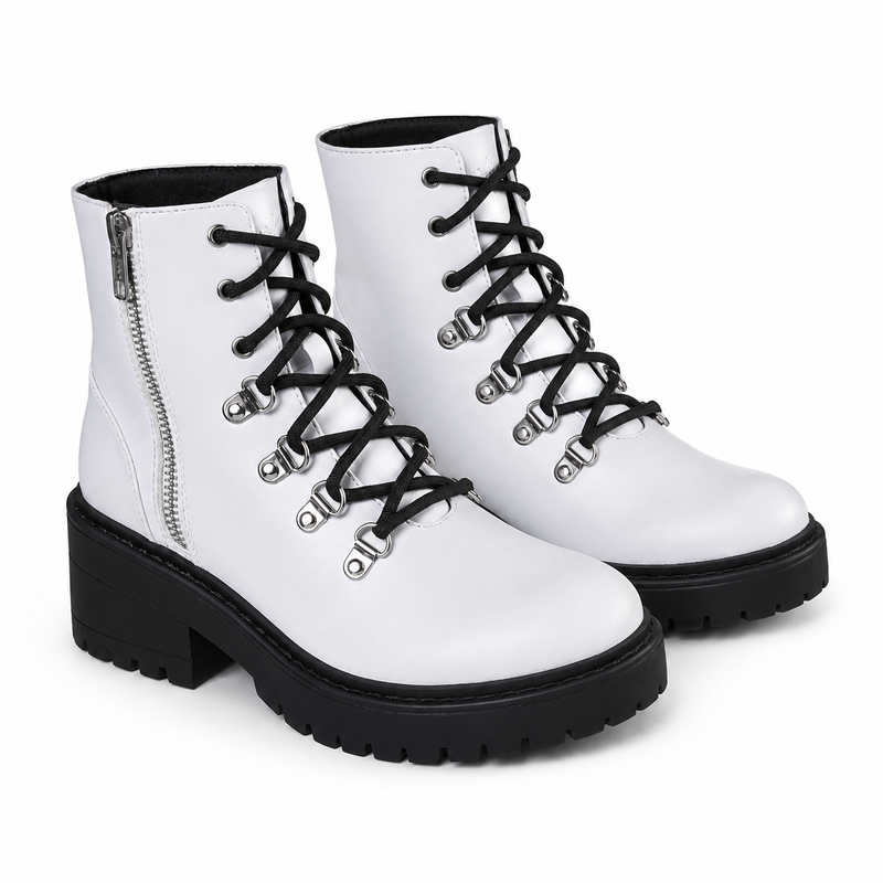 GHETE CASUAL DAMA SKECHERS 49058 WHT ALBE