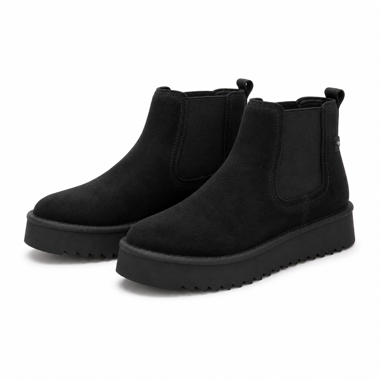 GHETE CASUAL DAMA TAMARIS 26419-45 001 NEGRE VELUR