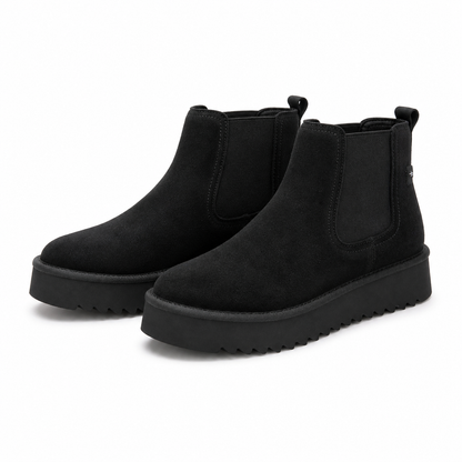 GHETE CASUAL DAMA TAMARIS 26419-45 001 NEGRE VELUR