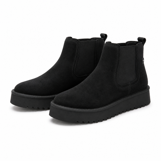 GHETE CASUAL DAMA TAMARIS 26419-45 001 NEGRE VELUR