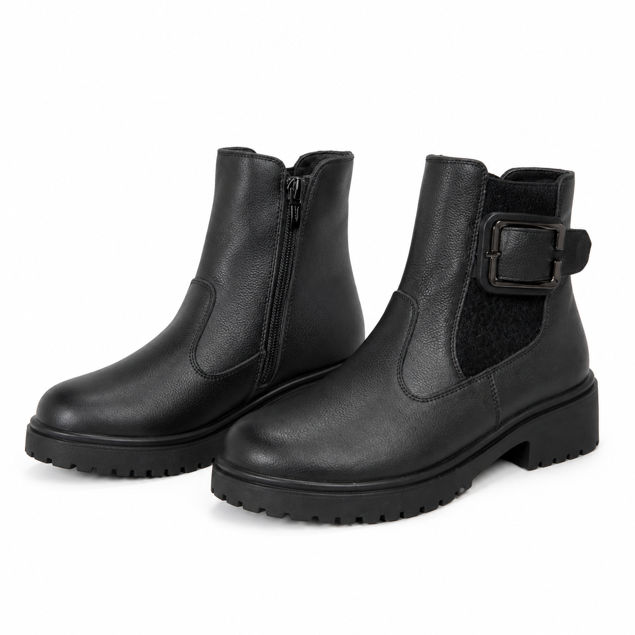 GHETE CASUAL DAMA WALDLAUFER 716815 NEGRE