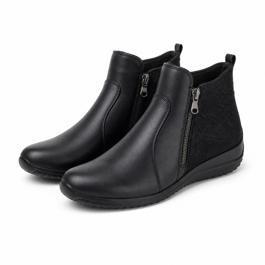 GHETE CASUAL DAMA WALDLAUFER 980808 NEGRE + NAPPA