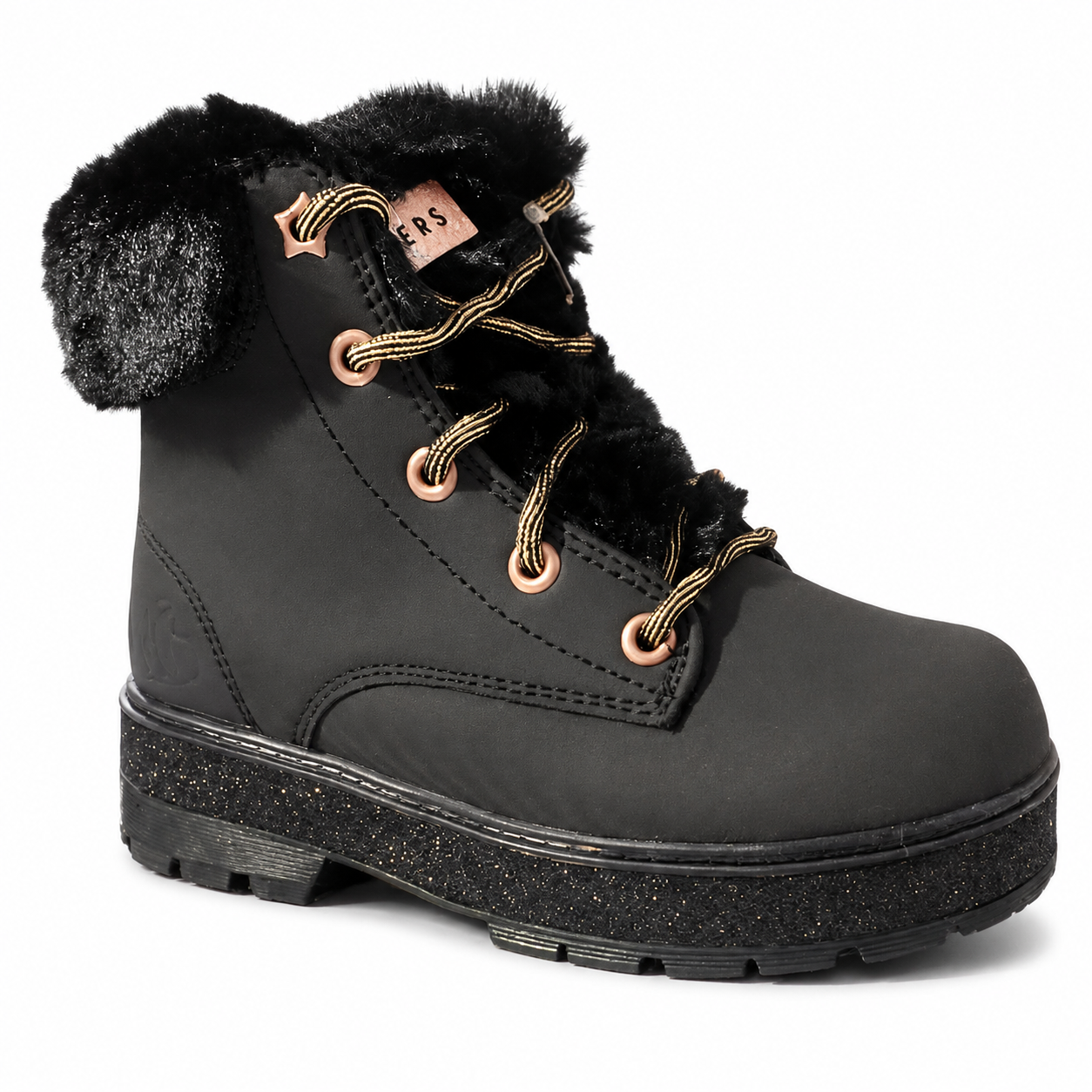 GHETE COPII SKECHERS 310952L BLK