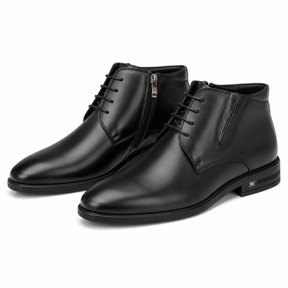 GHETE ELEGANTE BARBATI ELDEMAS H19-813 NEGRE