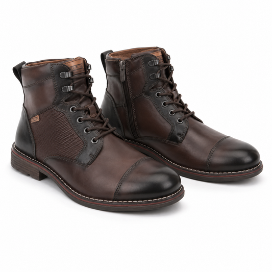 GHETE ELEGANTE BARBATI PIKOLINOS M2M-8156C1 MARO OLMO