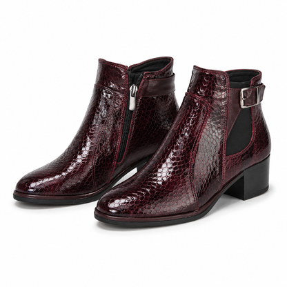 GHETE ELEGANTE DAMA DOGATI 335 BORDO CROCO