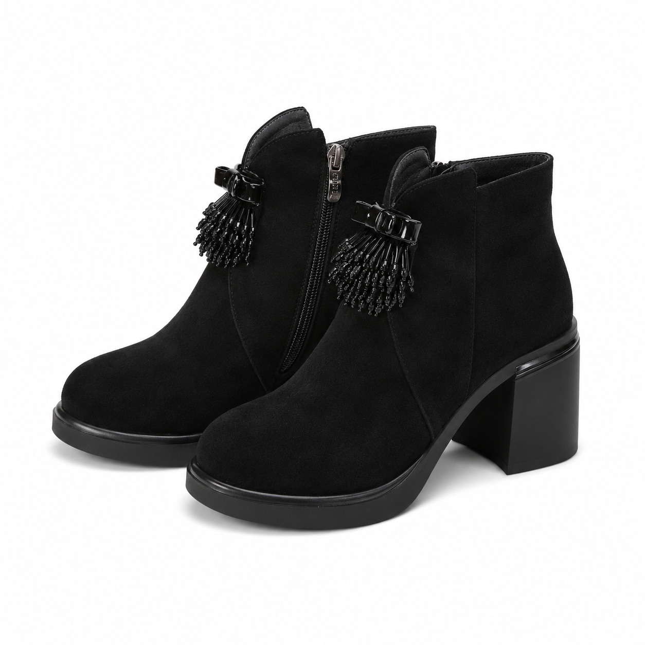 GHETE ELEGANTE DAMA EPICA 350012 01-I NEGRE VELUR