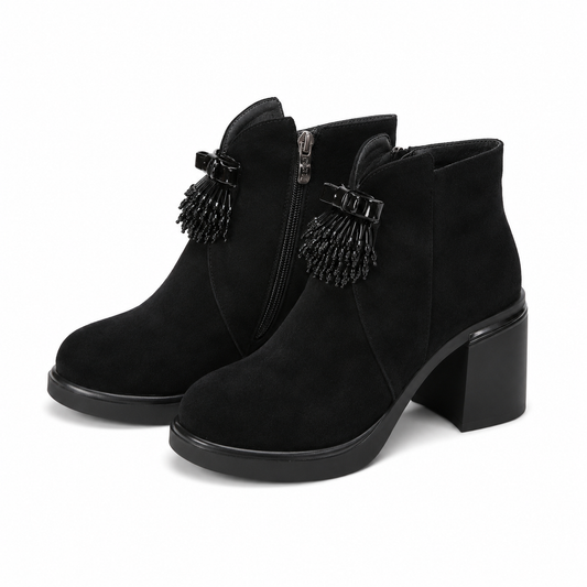 GHETE ELEGANTE DAMA EPICA 350012 01-I NEGRE VELUR