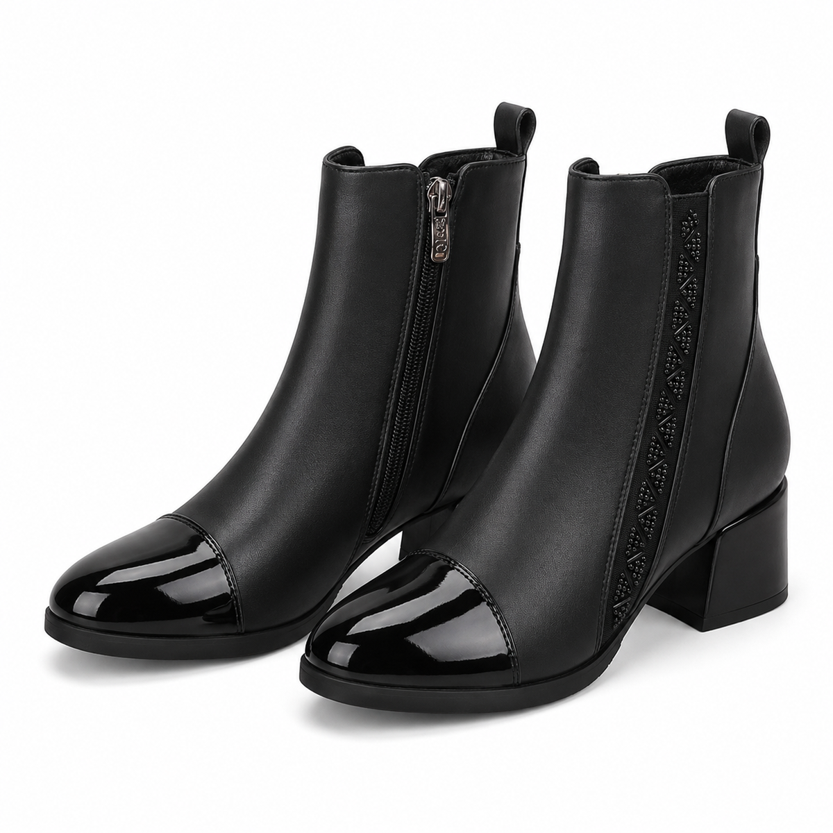GHETE ELEGANTE DAMA EPICA 50009 01-N NEGRE + LAC