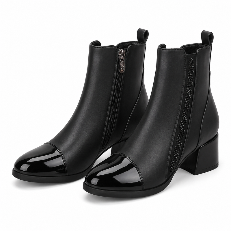 GHETE ELEGANTE DAMA EPICA 50009 01-N NEGRE + LAC