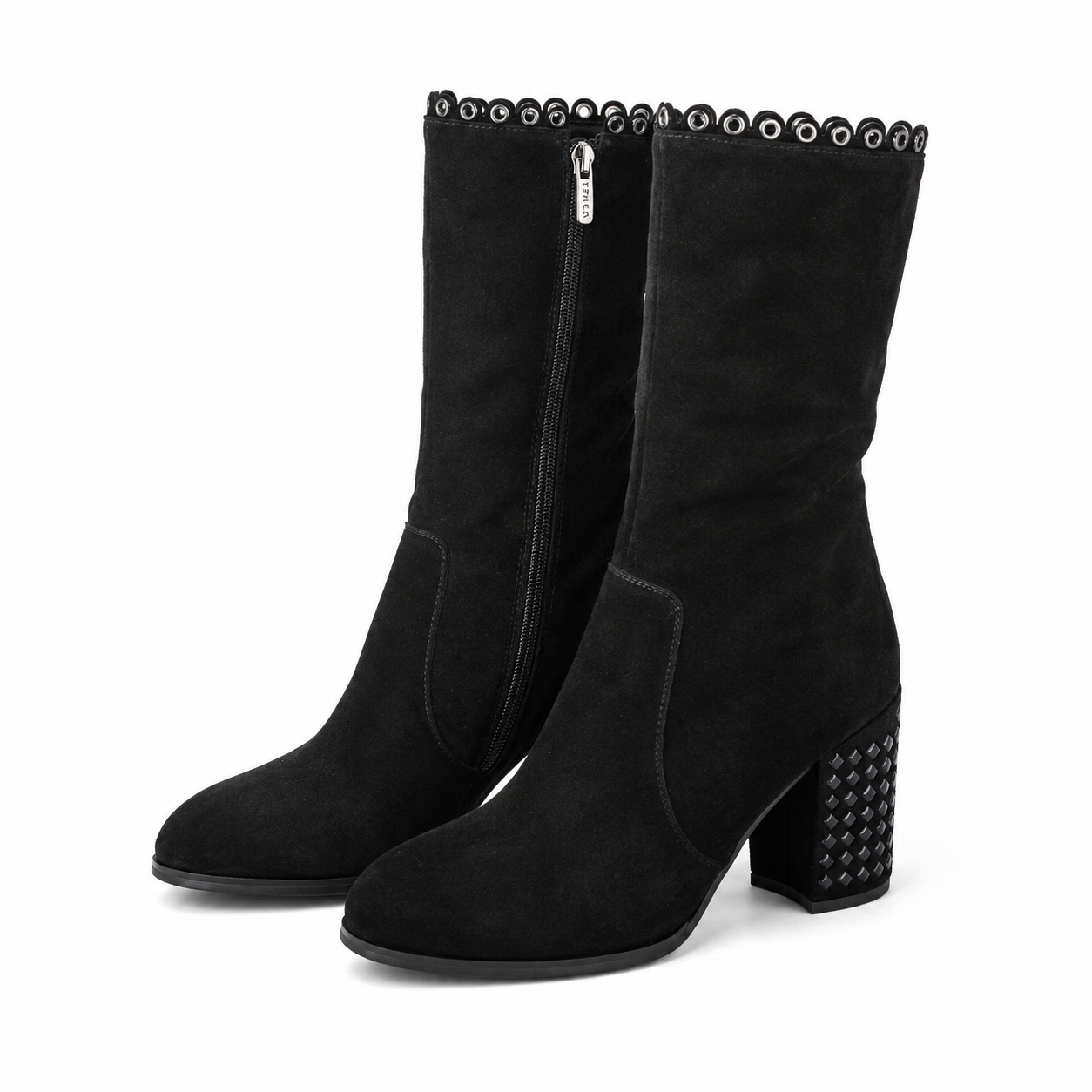 GHETE ELEGANTE DAMA EPICA F-M112 NEGRE VELUR