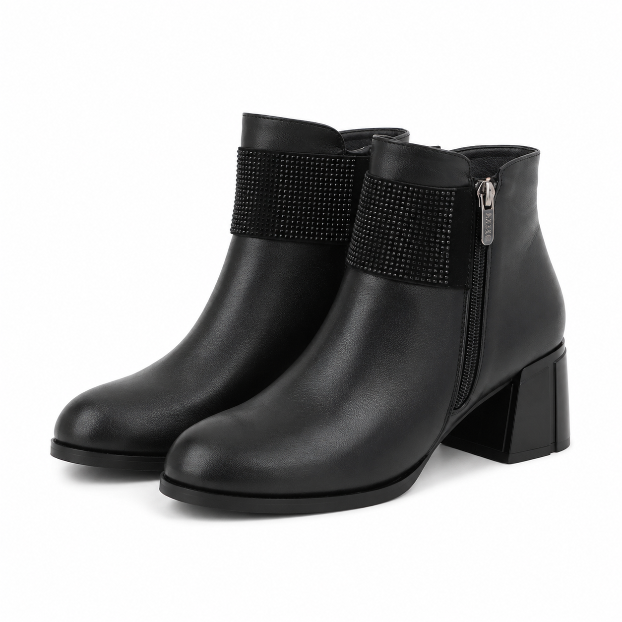 GHETE ELEGANTE DAMA EPICA QV00033B 01-N NEGRE