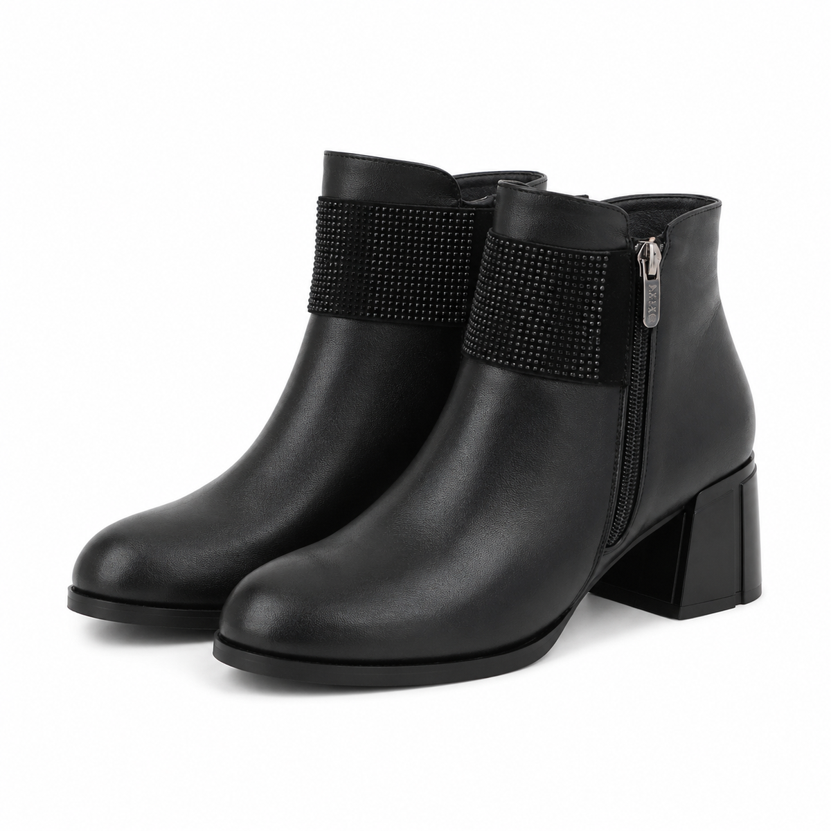 GHETE ELEGANTE DAMA EPICA QV00033B 01-N NEGRE