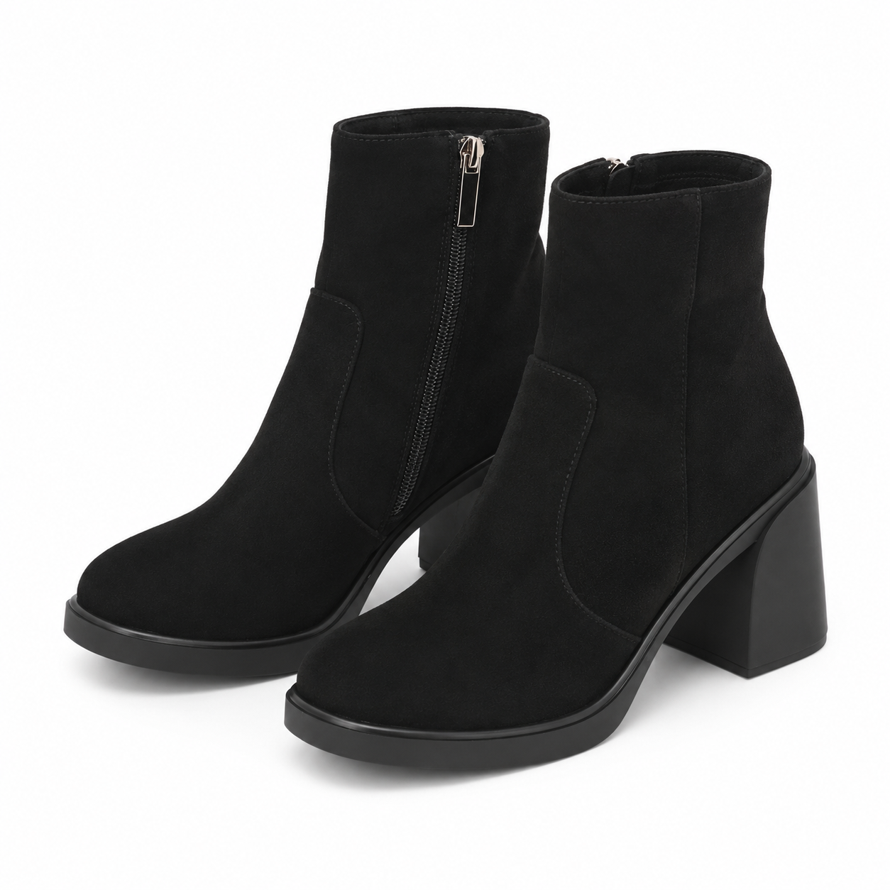 GHETE ELEGANTE DAMA FORMAZIONE 91470-6B NEGRE VELUR
