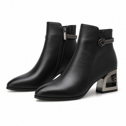 GHETE ELEGANTE DAMA JOSE SIMON K45-110 NEGRE