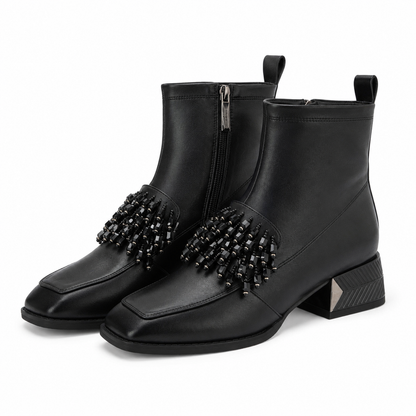 GHETE ELEGANTE DAMA JOSE SIMON M12-02A NEGRE