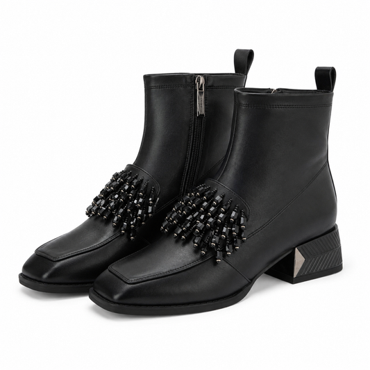 GHETE ELEGANTE DAMA JOSE SIMON M12-02A NEGRE
